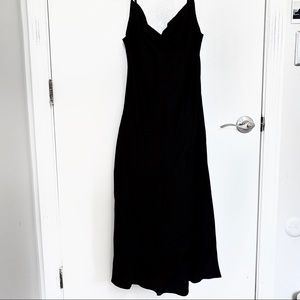 (NEW) Zara Purple Silk Maxi Dress